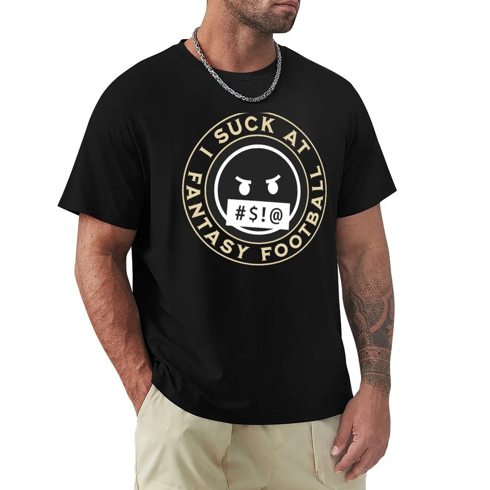 

Fantasy Football, I Suck At Fantasy Football T-Shirt cheap stuff graphic tee shirt valentines clothes plain white t shirts men