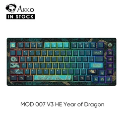 Akko MOD007 V3 HE Year of Dragon Rapid Trigger Mechanical Keyboard RGB 75% Magnetic Switch 8000Hz Polling Rate Gaming Keyboard