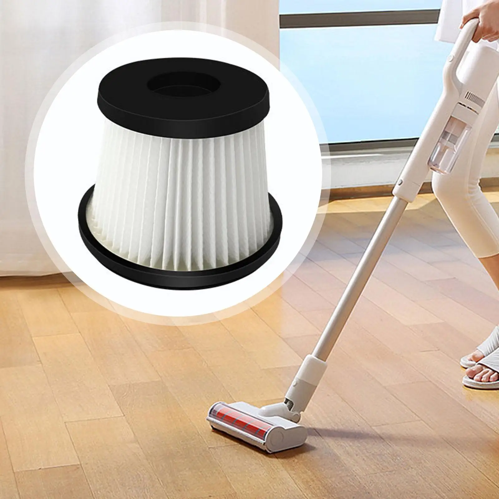 

Фильтр для пылесоса Легкий портативный сменный фильтр для Wvc LI580