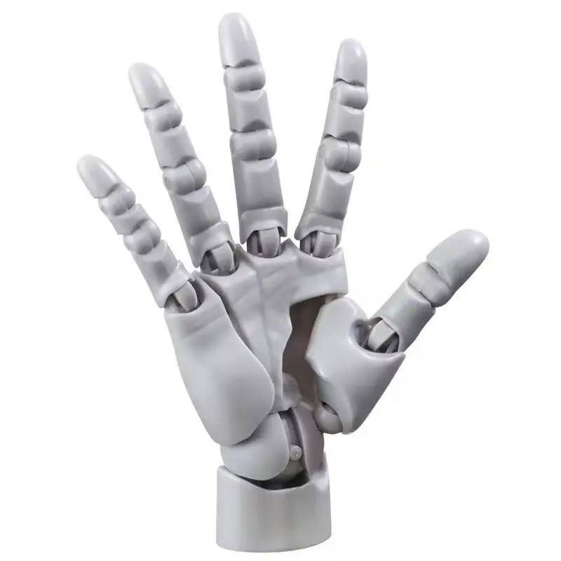 Halloween Themed Action Figurine With Movable Finger Joint Right Hand For Painting Collectible Model Desktop Decor Toy Xmas Gift