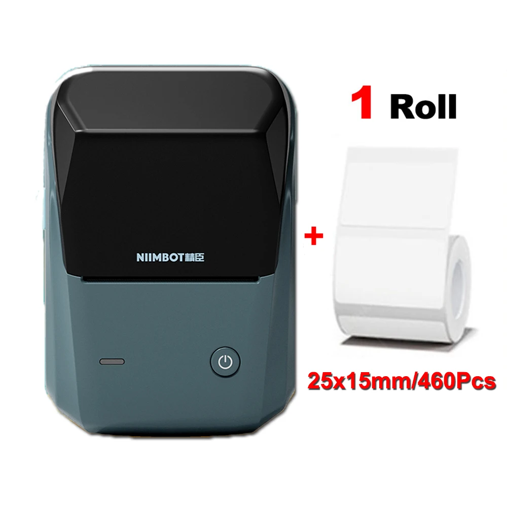 Niimbot B1 Printer Portable Pocket Label Makers with Tape Bluetooth Mobile Self-adhesive Sticker Paper Roll Labeling Machine