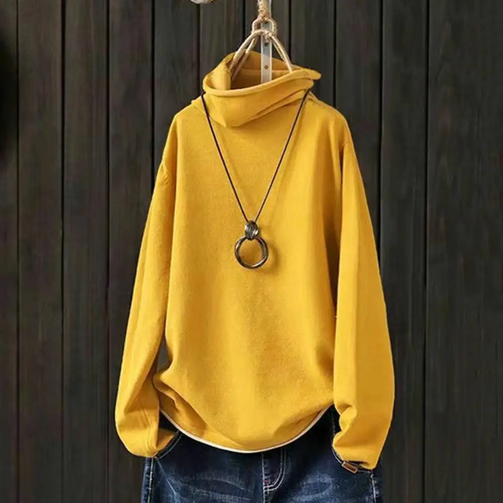 Col Roulé à Manches sulfpour Femme, Y-mn Pys, observateur, Automne