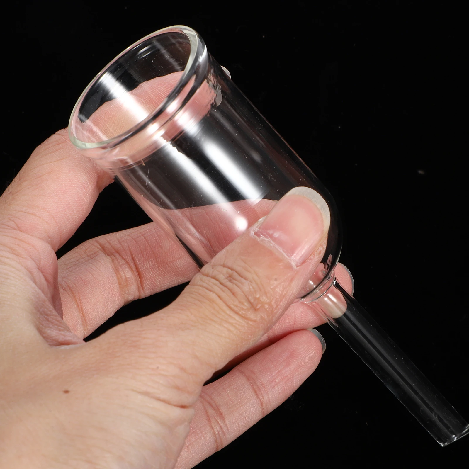 

Round Bottom Glass Funnel Funnels Small Chemical Filtration Short Stem Powder Laboratory Scientific