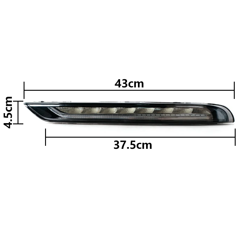 Car Daytime Running Light For Porsche Macan 95B Base S Turbo GTS SUV 2014-2018 Signal Light Front Bumper Lights 95B941182A