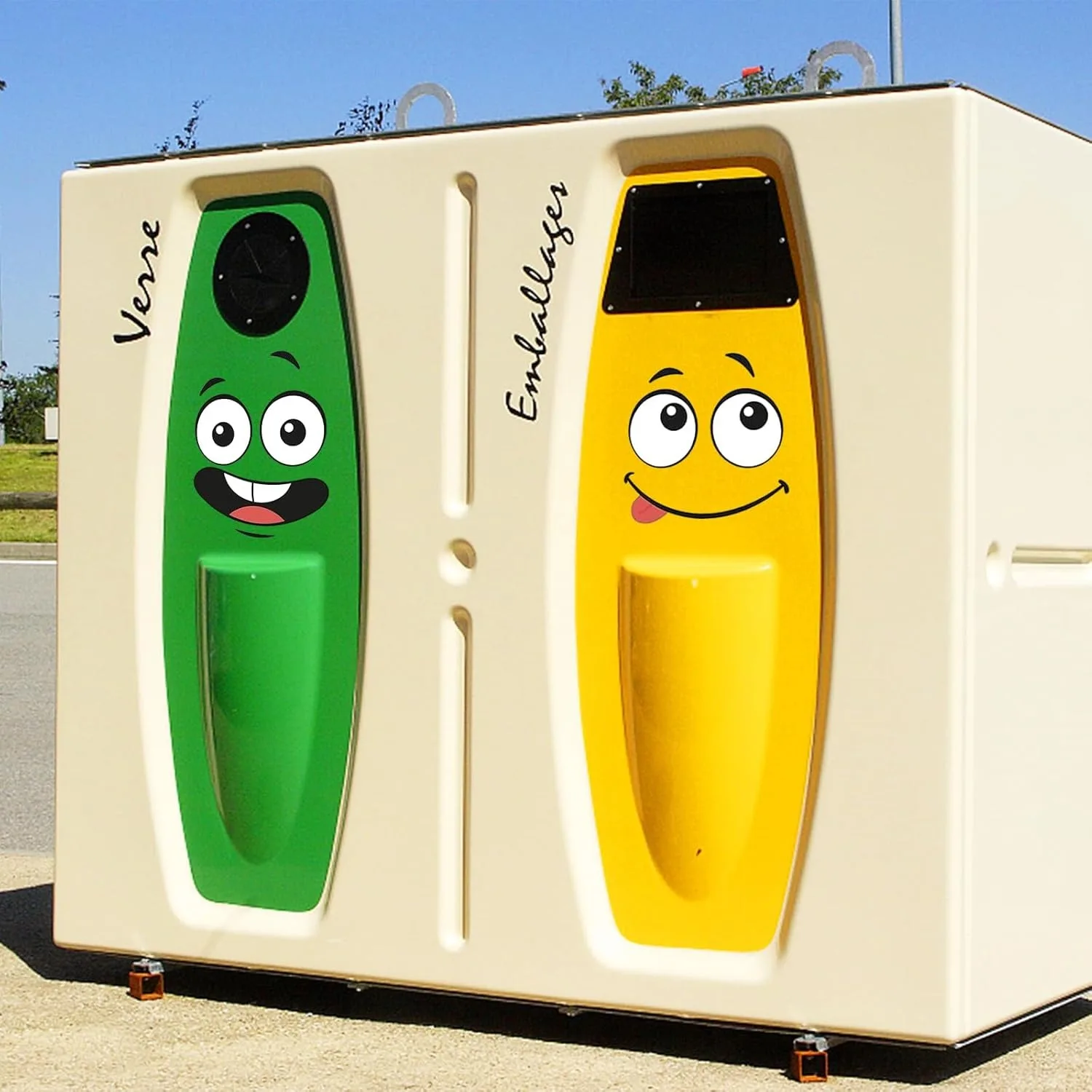 

Cute Cartoon Eye Smile DIY Wall Stickers for Kitchen Cabinets Trash Cans Toilets Refrigerators Cars Cups Bottles Smooth surface