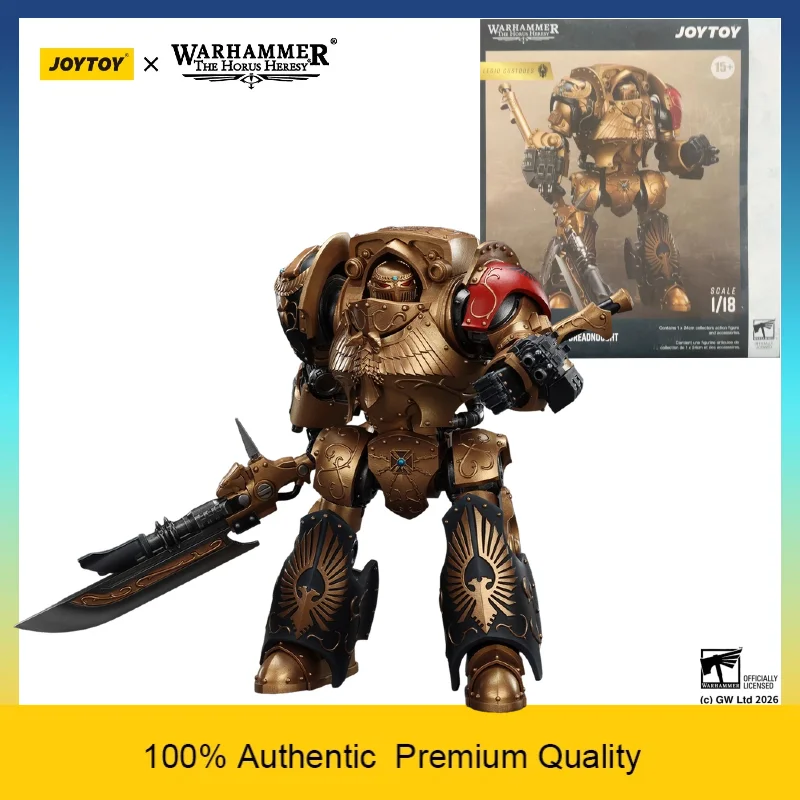 

In Stock JOYTOY The Horus Heresy Legio Custodes Contemptor-Achillus Dreadnought 1/18 Articulated Collectible Action Figure Model