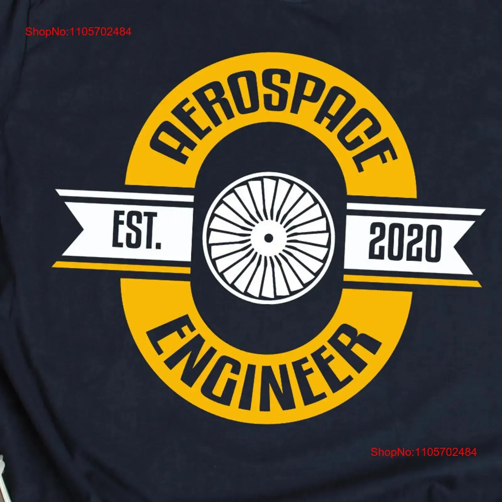 Aerospace Engineer Graduation T Shirt Engineering Degree 2020 Aircraft for vintage Washed graphic homme Top For Everyday Wear