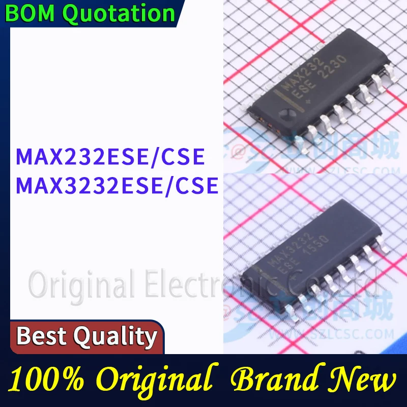 

5pcs/lot MAX232ESE/CSE MAX3232ESE/CSE In stock Original High quality