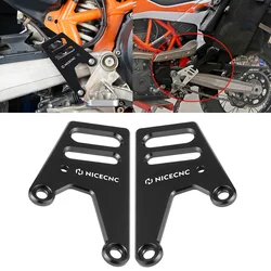 Heel Guard Cover Protector For KTM 690 Enduro R SMC R 2008-2023 Husqvarna 701 Enduro Supermoto 2016-2023 Rack-less Bags Brackets