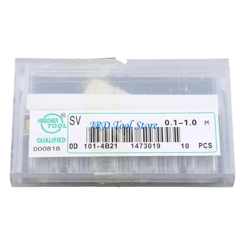 A2UD 10pcs 0.1mmから1.0mm PCBプリントサーキットボード炭化物マイクロドリルビットセットツール