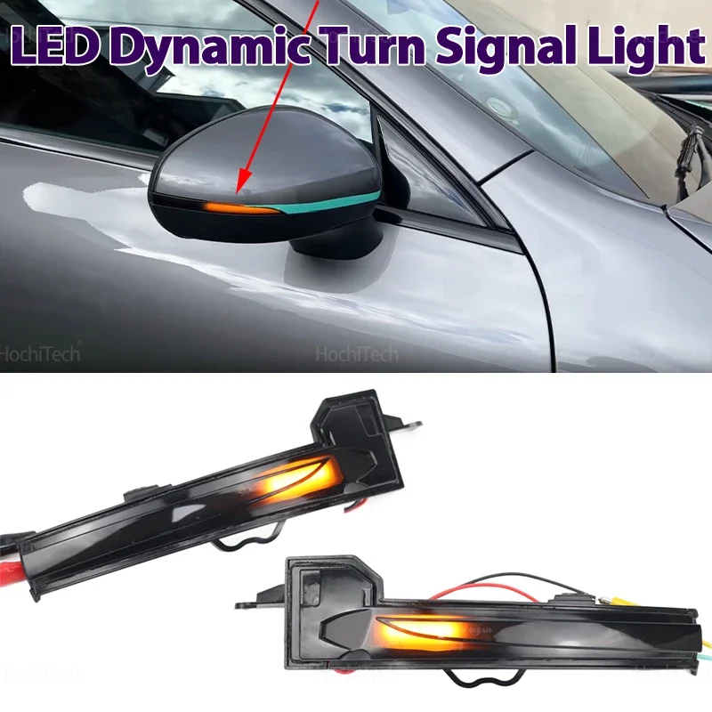 

For Mercedes Benz A CLA W177 V177 C118 2018-2024 2x Dynamic Blinker LED Turn Signal Light Indicator Side Mirror Lamp