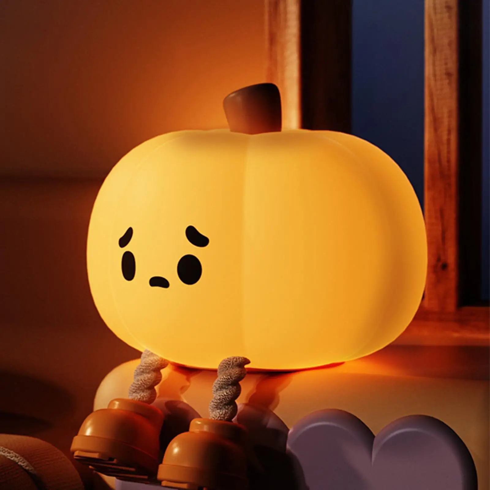 luz-noturna-de-abobora-luz-para-amamentacao-iluminacao-de-halloween-abobora-com-luz-regulavel