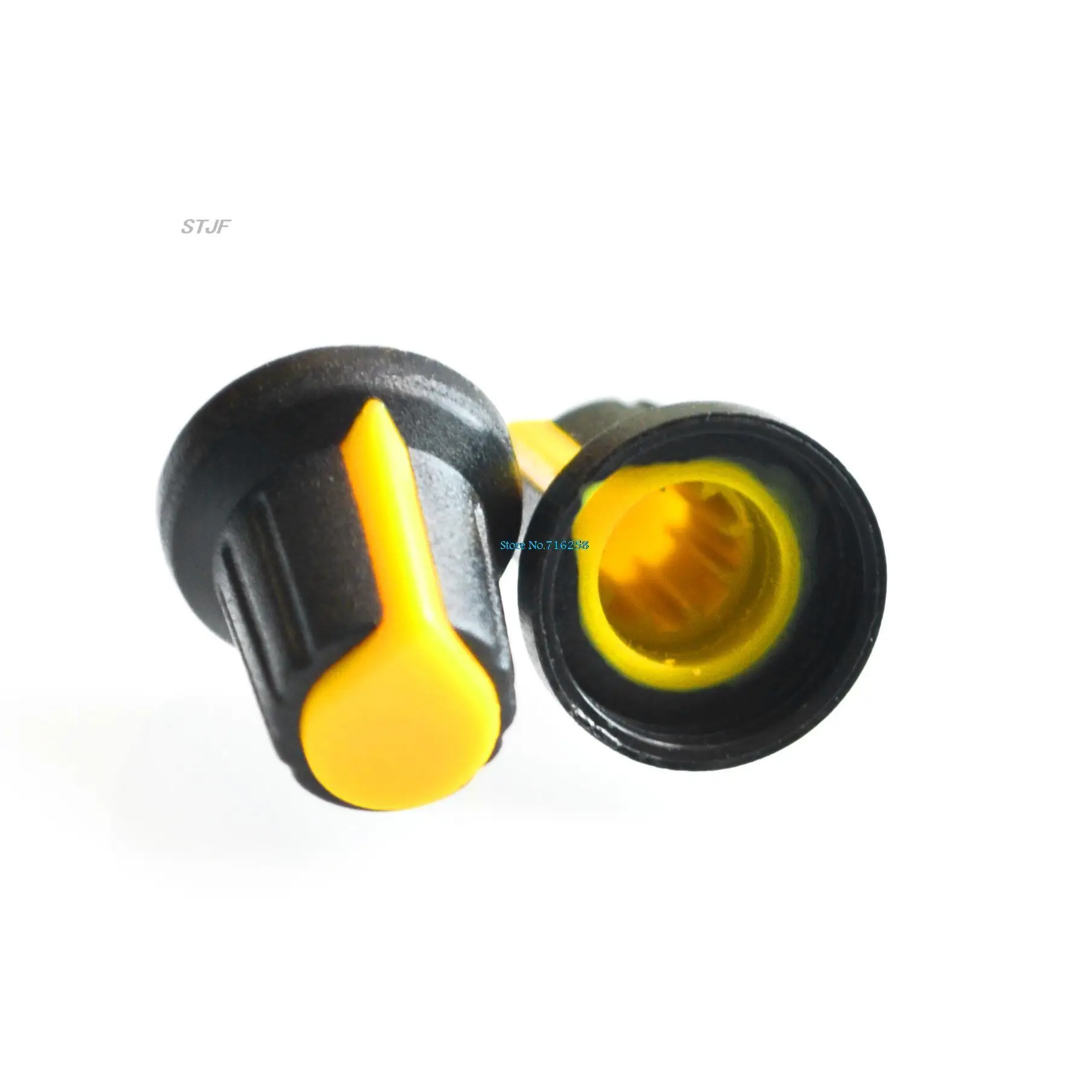 10 قطعة مقابض الجهد البلاستيكية عالية الجودة لمقاييس الجهد المزدوجة المفردة #5