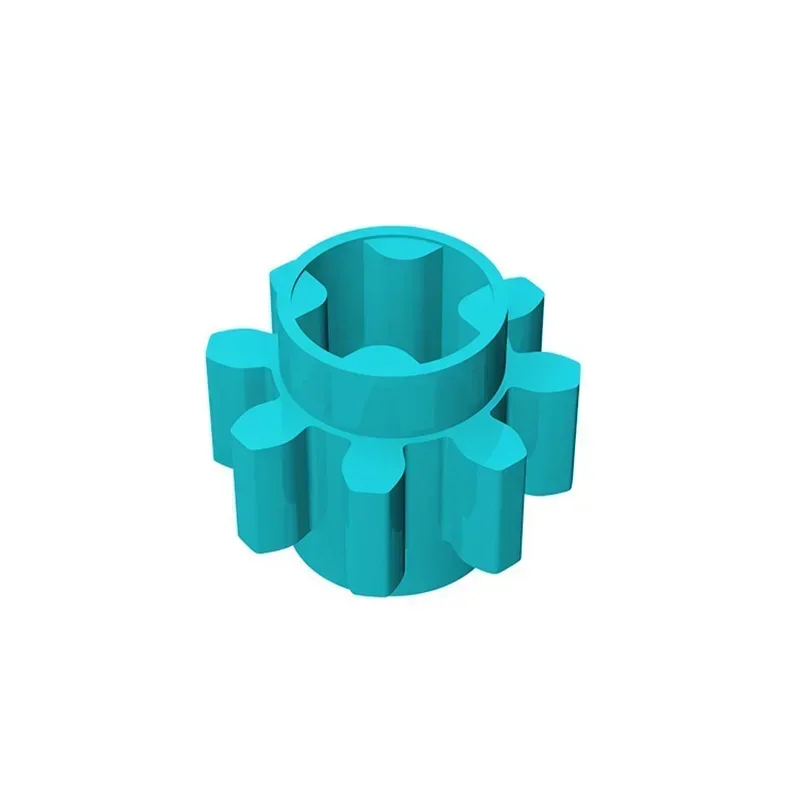 300PCS High-Tech Assemble Particle 3647 Gear 8 Tooth Outer Diameter 10.0 Building Blocks Kit Part Idea Toys For Children Gift