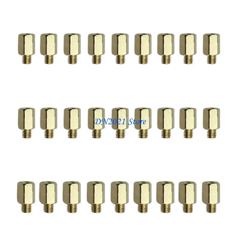 

F3KE 100 шт., монтажная подставка для ручного инструмента, винт, шестигранная гайка для материнских плат Gigabyte M.2