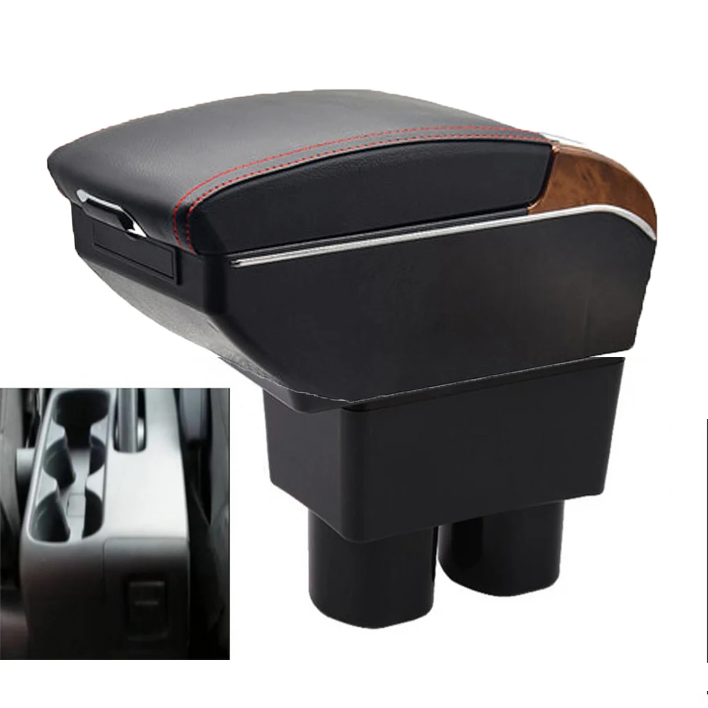 For Toyota Rush Armrest Box Retrofit Parts Center Console Special Storage Space Car Elbow Rest with USB