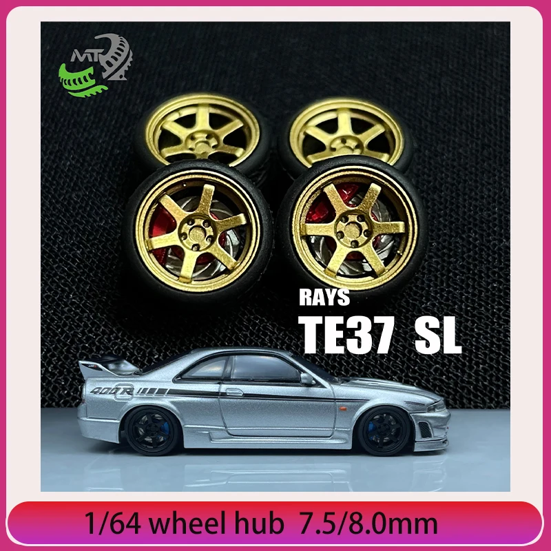 1/64 Modified Wheels 7.5/8.0mm Suitable for 1:64 Car Model Accessories Modification