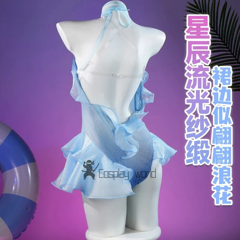 Lannie Naraka: Bladepoint Summer Dream купальник косплей костюм полный комплект Хэллоуин вечерние карнавал маскарад аниме игровая одежда