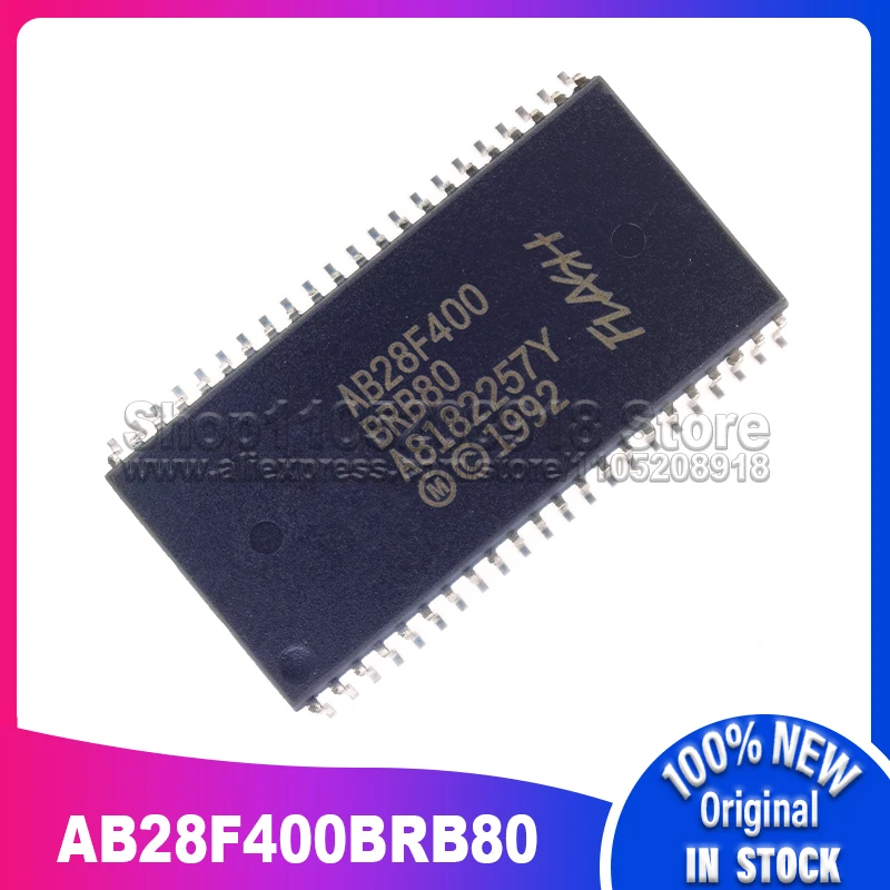1 ~ 10 قطعة/الوحدة AB28F400BRB80 AB28F400 B28F400BRB80 TSOP44 الأسهم الأصلية الجديدة #4