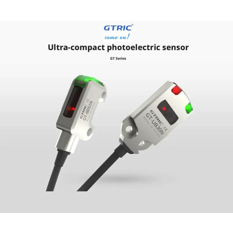 GTRIC Ultra small photoelectric sensor DC12-24V GT-UB30N GT-UB30P GT-BD51N GT-BD51P GT-BT51N GT-BT51P