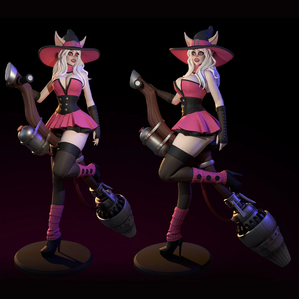 

1/24 Sexy Audrey Wizard NSFW Resin Model Figure Toy Craft Unassembled Miniature Reduction Statue Unpainted Kit