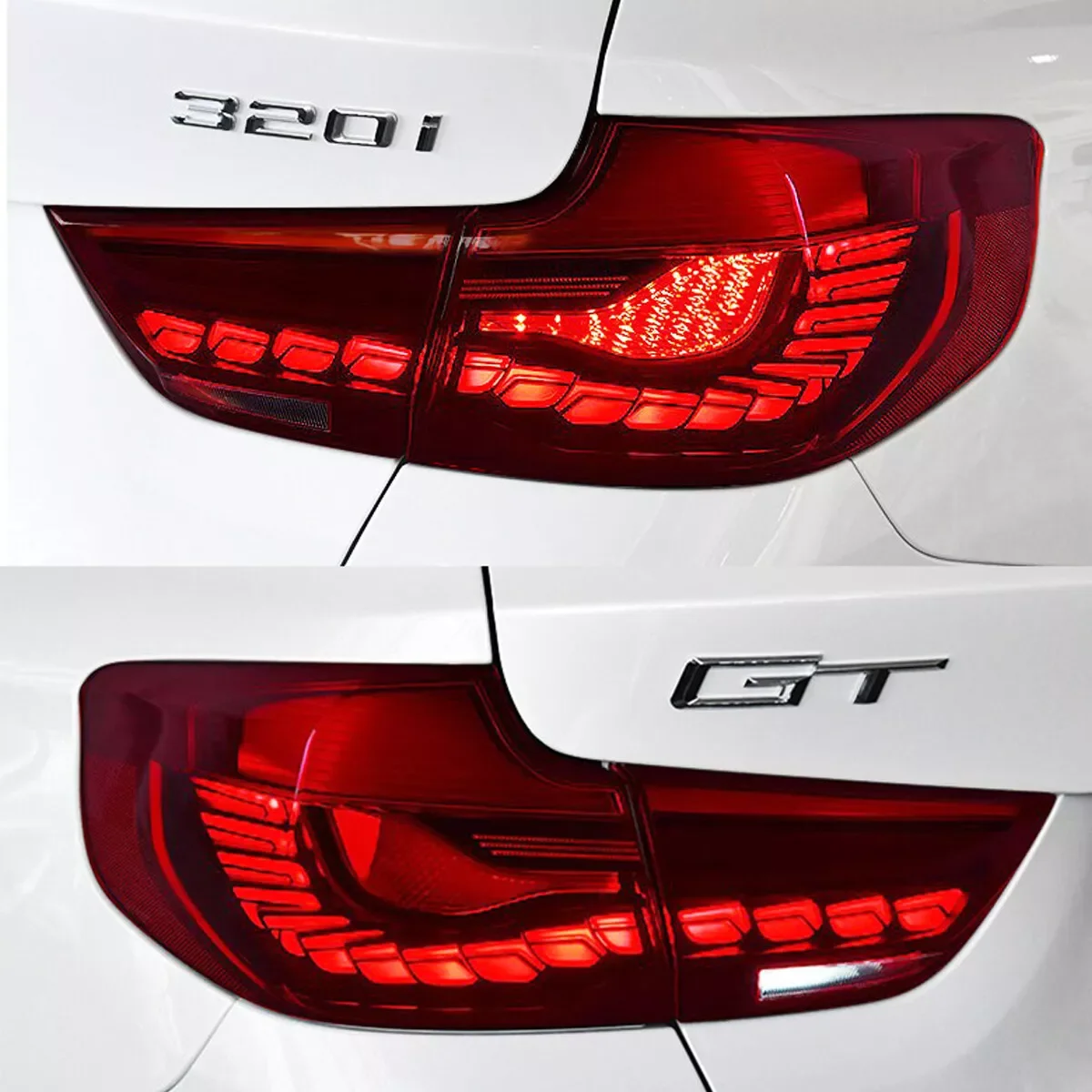 Tail Lights Red For BMW F34 3 Series 330i 340i GT 2013-2019 LED Tail Light Lamps Assembly Automotive Signal Lamp Plug and Play view 4