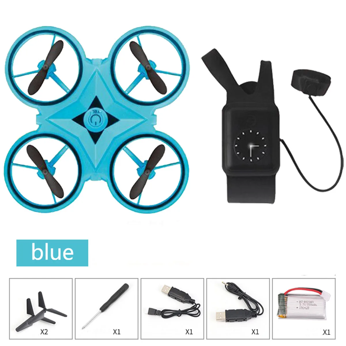 Watch Four Axis Induction Aircraft Intelligent Induction Remote Control Drone Gesture Suspended UFO