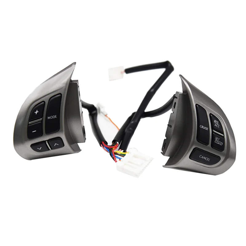 

Reliable-Car Steering Wheel Audio Control Button Switch Cruise Control Switch With Wiring Harness For Subaru Forester 2011-2012