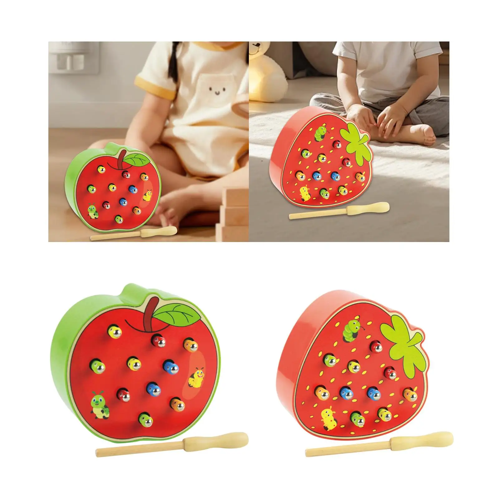 จับ Bugs เกมการรับรู้สีการจับคู่การประสานมือและตา Fine Motor Skills สําหรับเด็กอนุบาล 3 ปี Party Favor