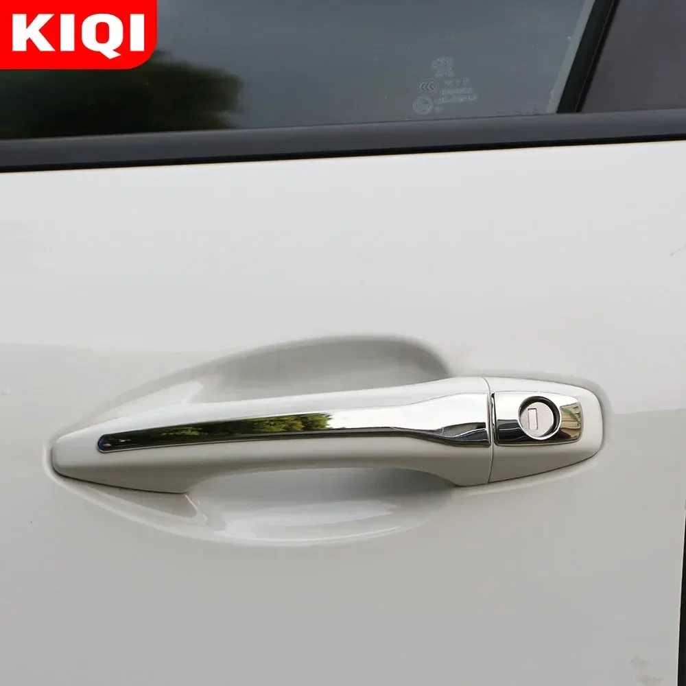 

Крышка автомобильной дверной ручки для Peugeot 208 2008 3008 207 308 CITROEN C4 C6 4 шт. аксессуары-наклейки из нержавеющей стали