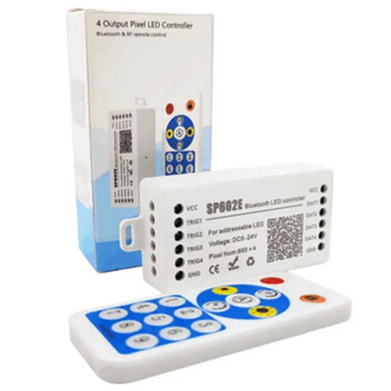 Magic Music WiFi LED Controller SP511E SP611E SP601E SP602E SP608E SP621E per WS2812b WS2811 RGB LED Strip Smart APP Controller