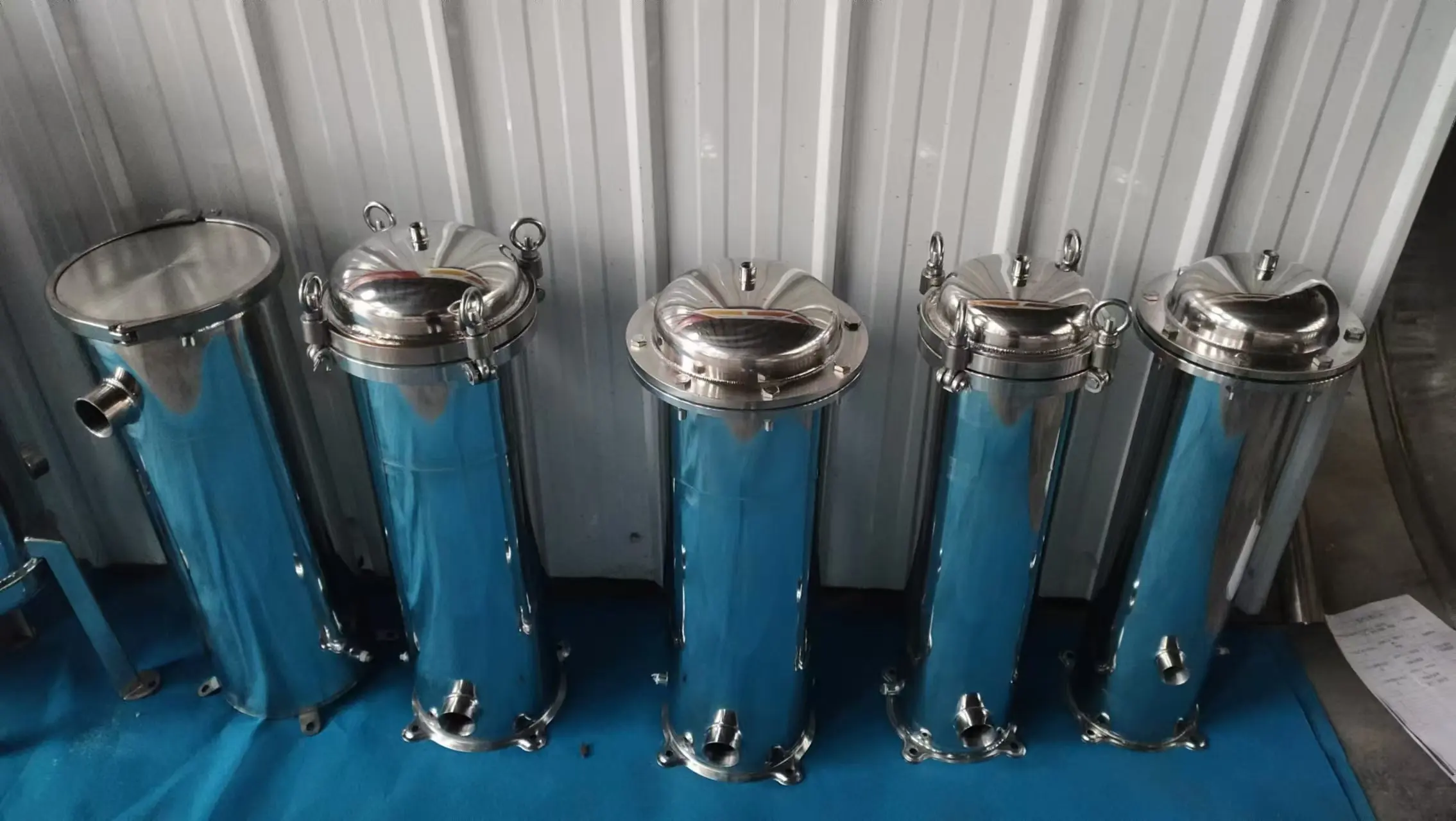 10 Inch 20 Inch Stainless Steel 304 316 Precision Filter Housing Single Cartridge for Water Treatment view 6