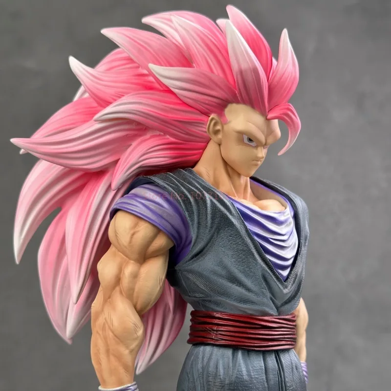 34CM Dragon Ball Z Son Goku Anime Figura Ssj3 Super Saiyan Collezione in PVC Giocattolo Action Figurine Decor Modello Regalo Ragazzo Regalo di Natale