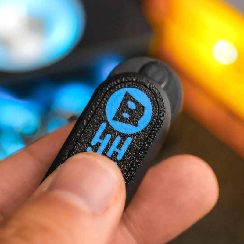 تململ بطاقة دفع مغناطيسية ثلاثية الأبعاد مطبوعة دفع لوحة الميكانيكية المنزلق EDC الإجهاد الإغاثة لعبة حسية الكبار ضد الإجهاد الأشياء