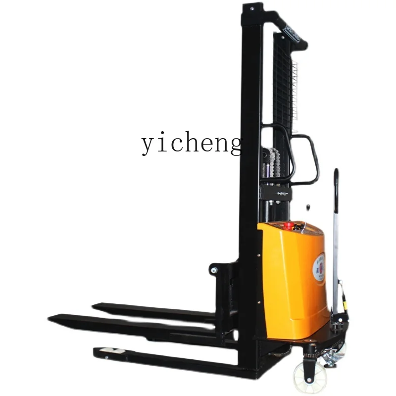 

ZF electric forklift small hydraulic full semi-automatic lifting handling and unloading truck