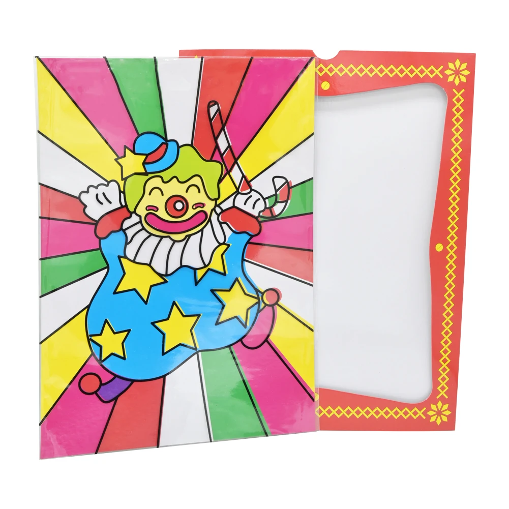 Stage Magic Set with Magic Wand, Magical Scarves, Magic Clown, Traveling Magic Color Vanish Magic Props for Beginners and Adult