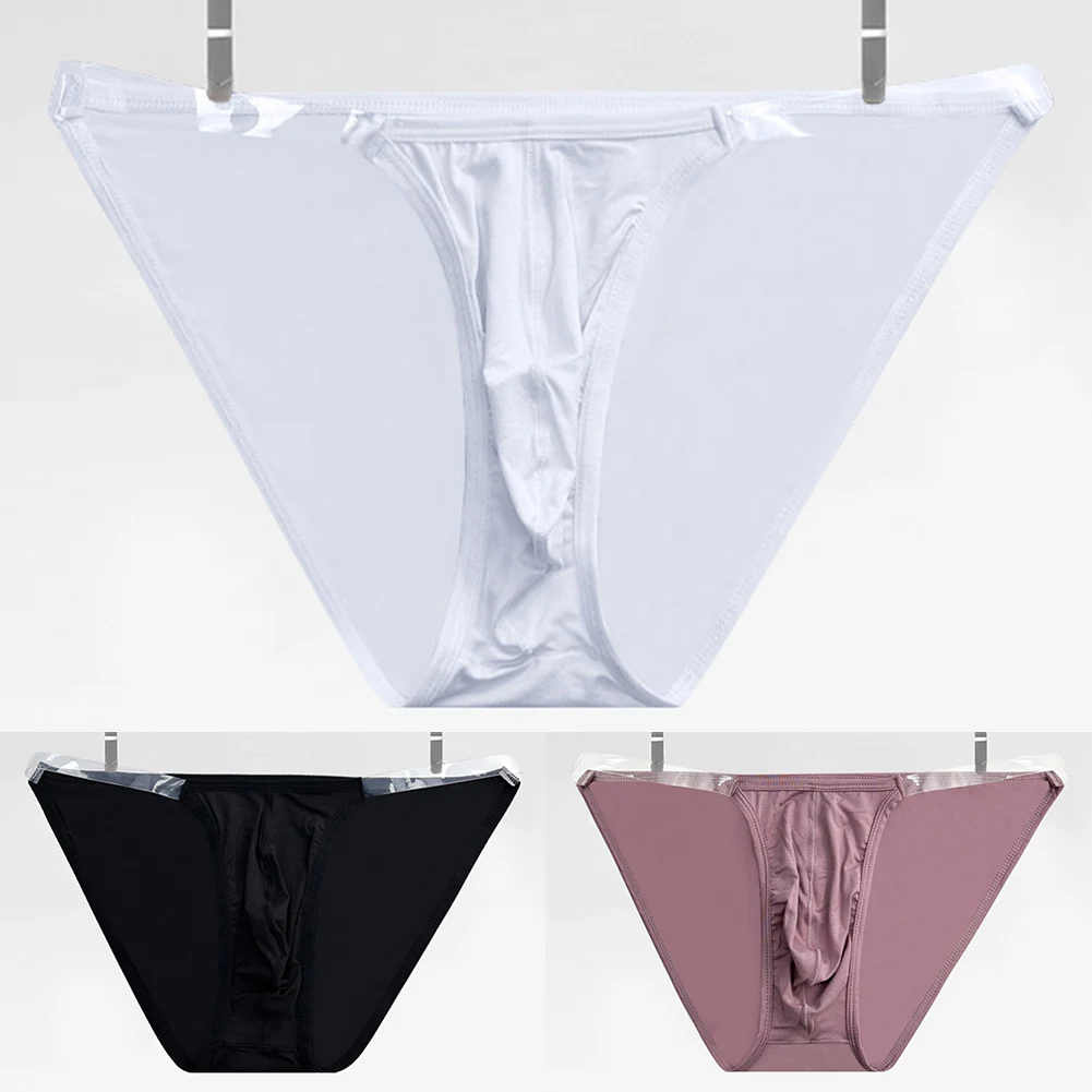 

Brief Underwear Solid Stylish Thong Underwear Comfy Daily Fashion Lingerie Men Mens Pouch Brand New High Quality