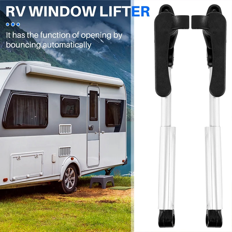 RV Window Lift Rod Retractable RV Window Stay Bar RV Window Support Rod For Caravan Yacht RV