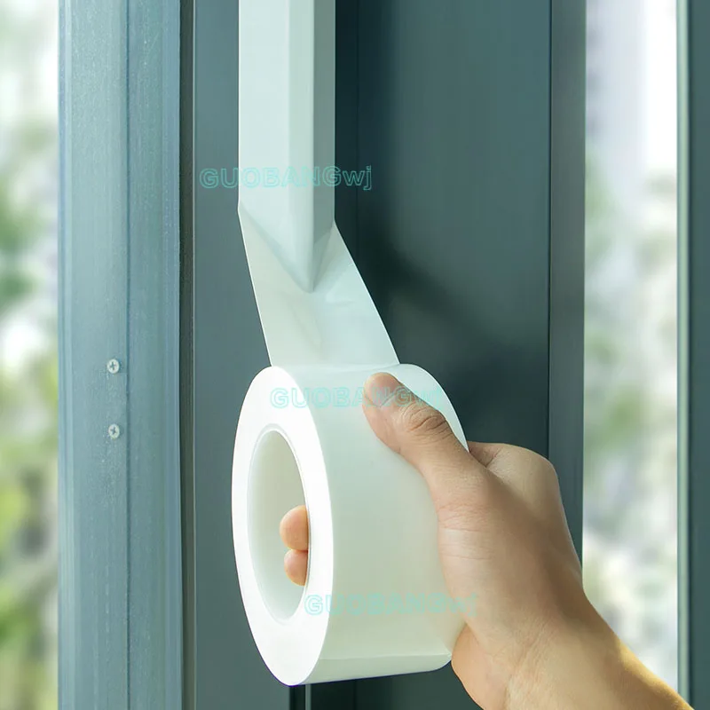 

Transparent Window Weather Seal Strip,Self-Adhesive Door Gap Tape,Waterproof Draft Blocker for Winter,Soundproofing Width5-10cm