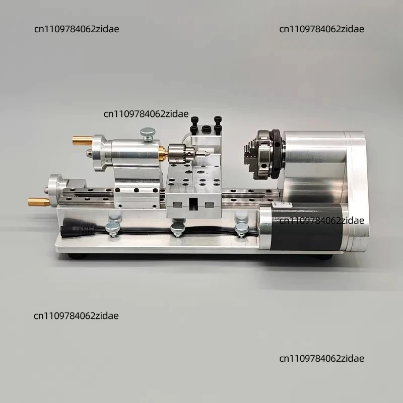 For Diy Mini Lathe Small Desktop Level Machining Model Scientific Experiment Engineering Equipment