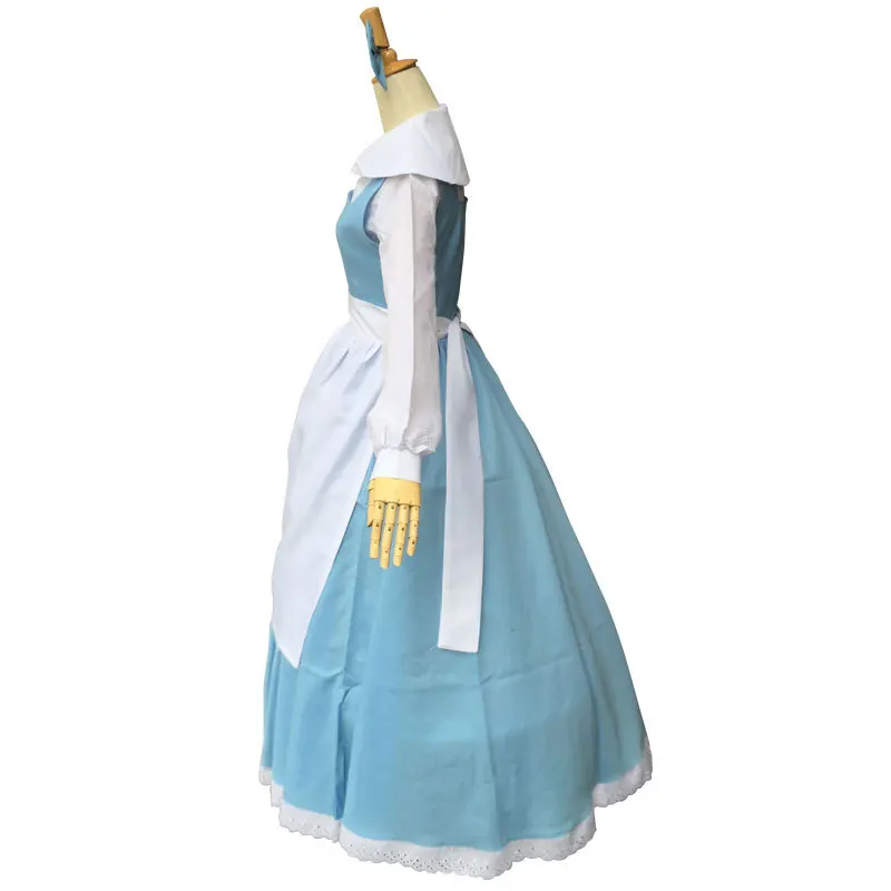 Adult  Beau And the Beast Belle Princ Skirt Maid Costume Stage Performance loween Costume Fem Cuser Faion