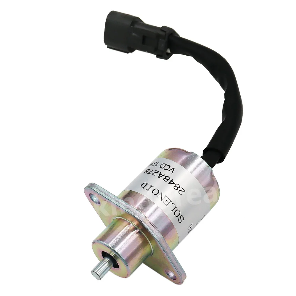 12V 2848A278 Engine Fuel Shutoff Solenoid Valve Flameout Solenoid Valve Diesel Geneset Part