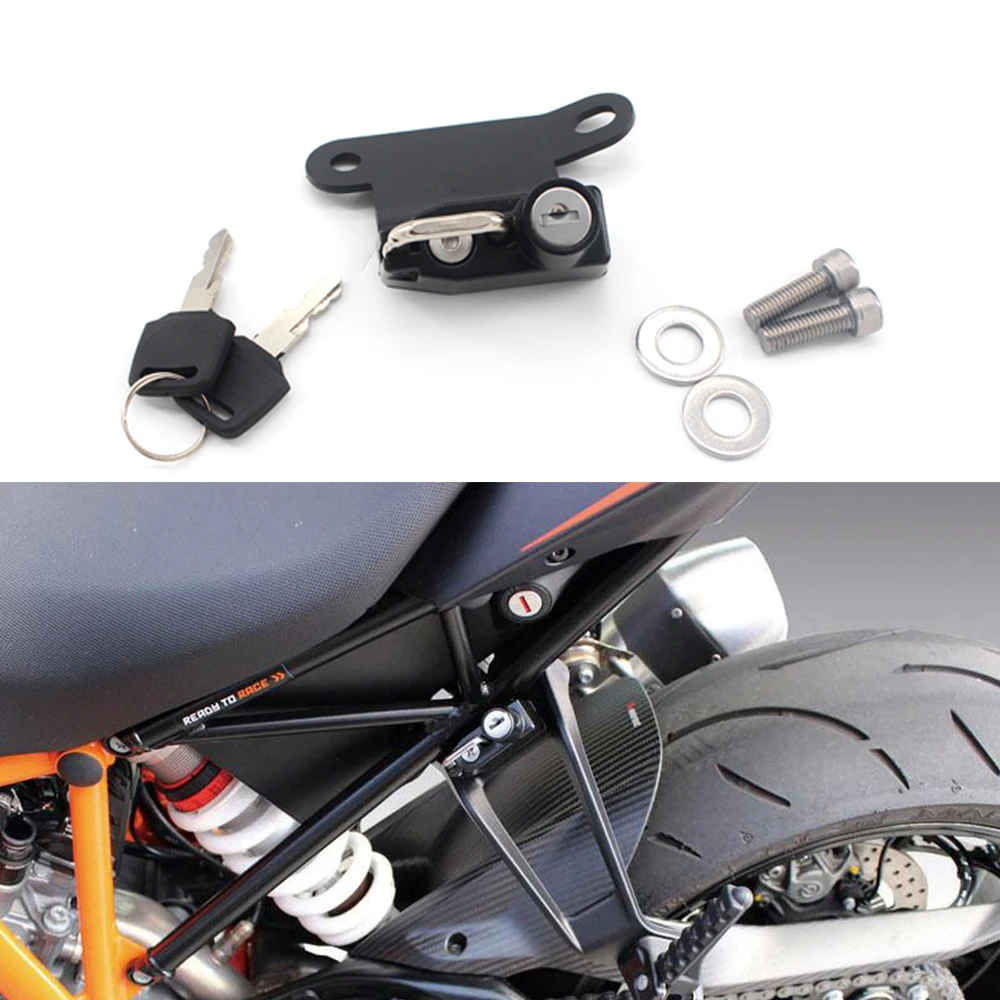 For KTM 1290 Super Duke R 2014 2015 2016 2017 2018 2019 2020 2021 Motorcycle Helmet Lock Bloqueo De Casco