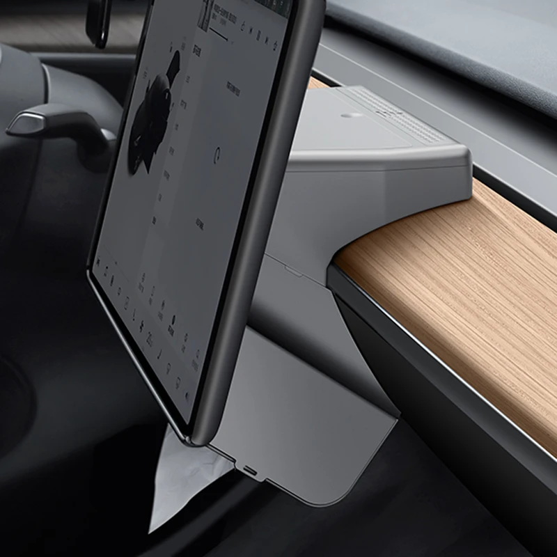 

Car Aromatherapy tissue box Tesla Model 3/Y Special tissue box Magnetic suction car Aromatherapy Box Car interior modification