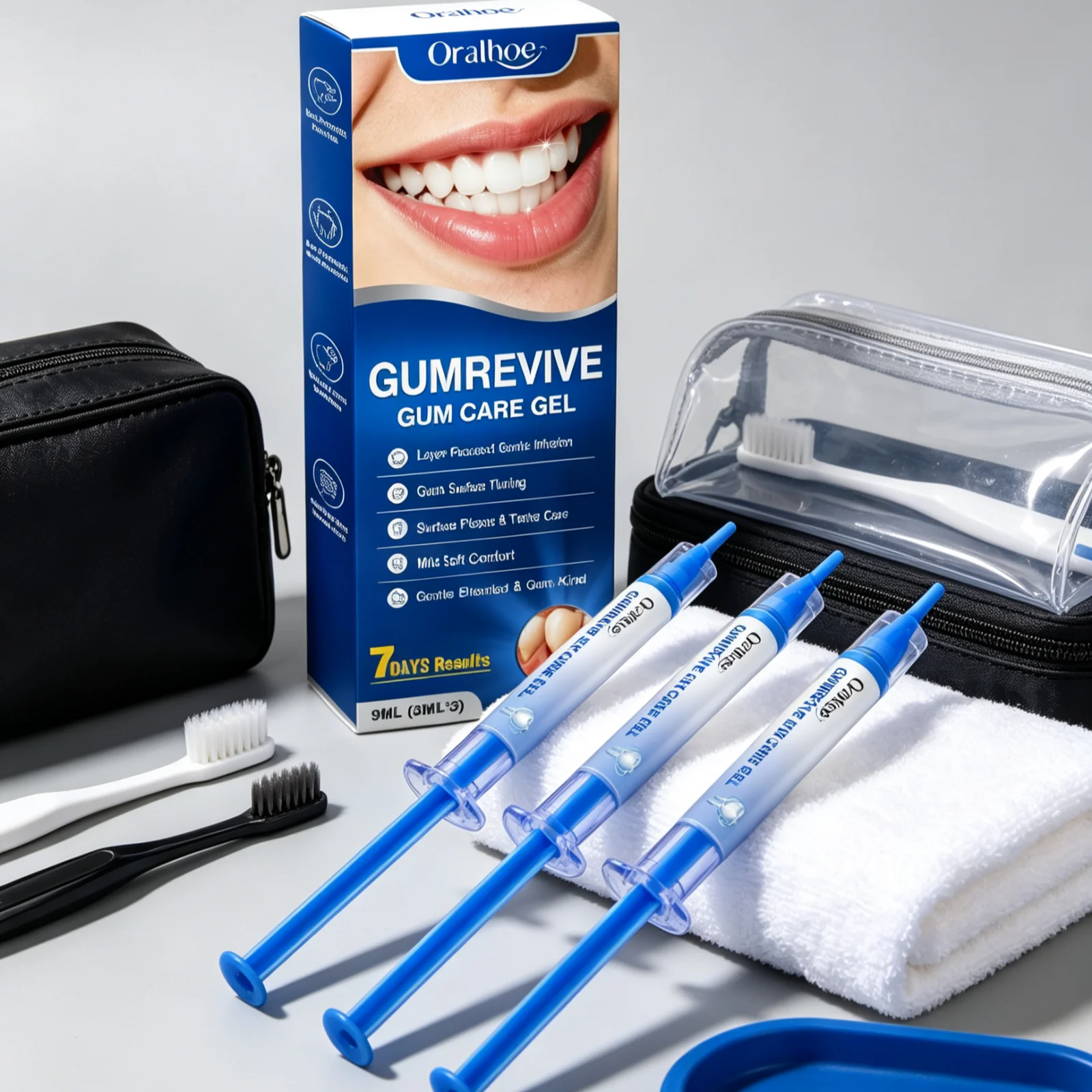 Gum Repair Gel Cleans Tooth Su - огляд і ціна Teeth Whitening Promotion
