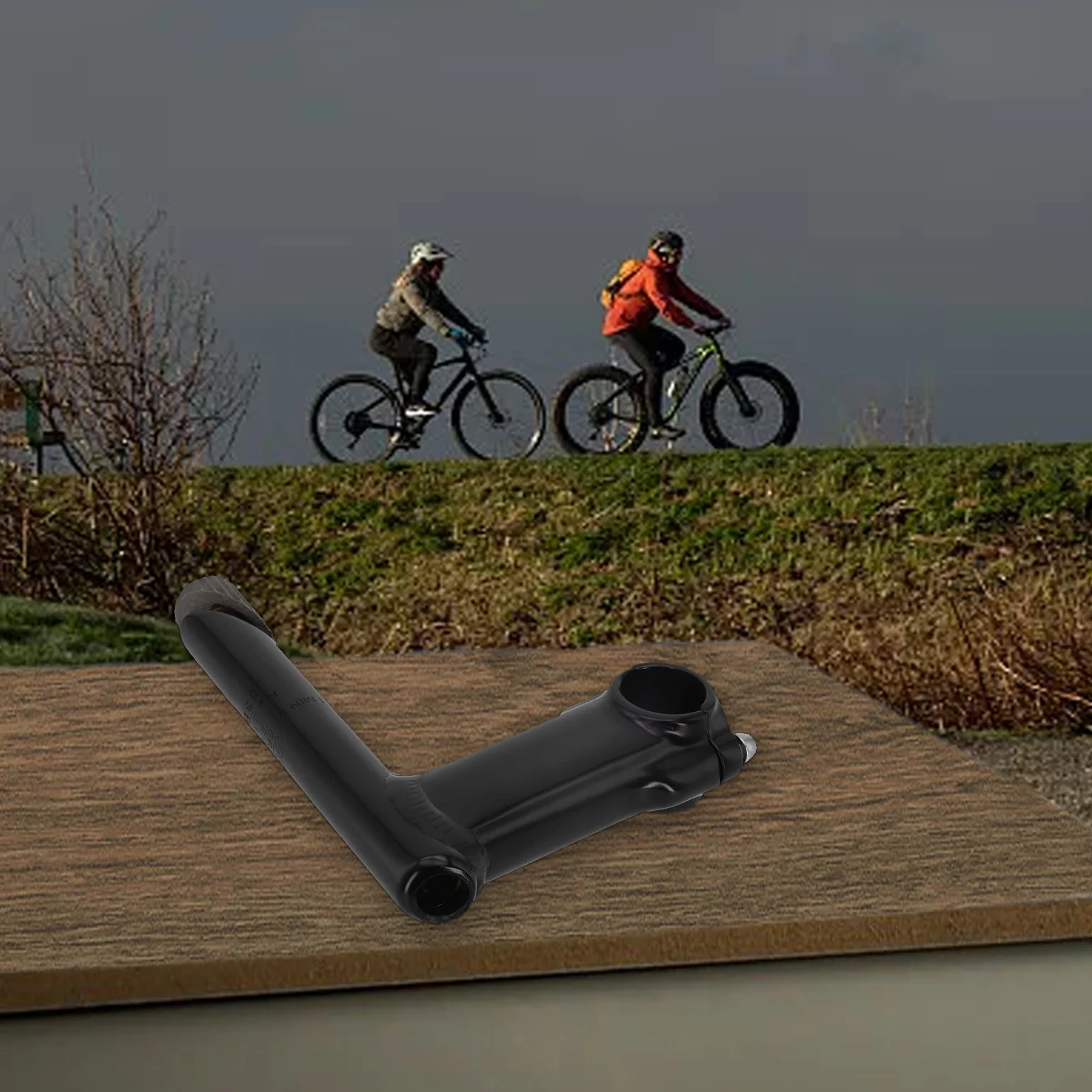 Aluminum Bike Stem Extension Ideal Riser Solution for Transitioning from a Standard Size of 25 4mm to a Slimmer Fit of 22 2mm