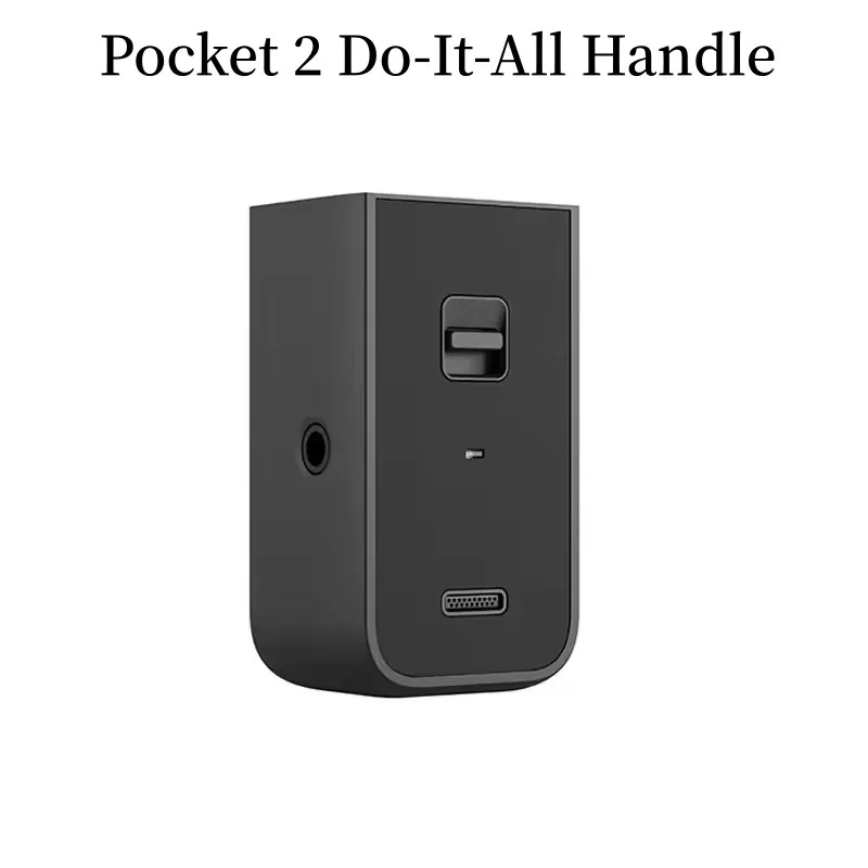 

New Pocket 2 Do-It-All Handle built-in wireless module, Bluetooth, wireless mic receiver, and 1/4" tripod mount for DJI Pocket 2