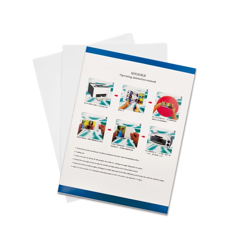 ورق نقل المياه من الدرجة الصناعية لطابعات الليزر - متين، مقاوم للبهتان، يدعم الطلبات السائبة