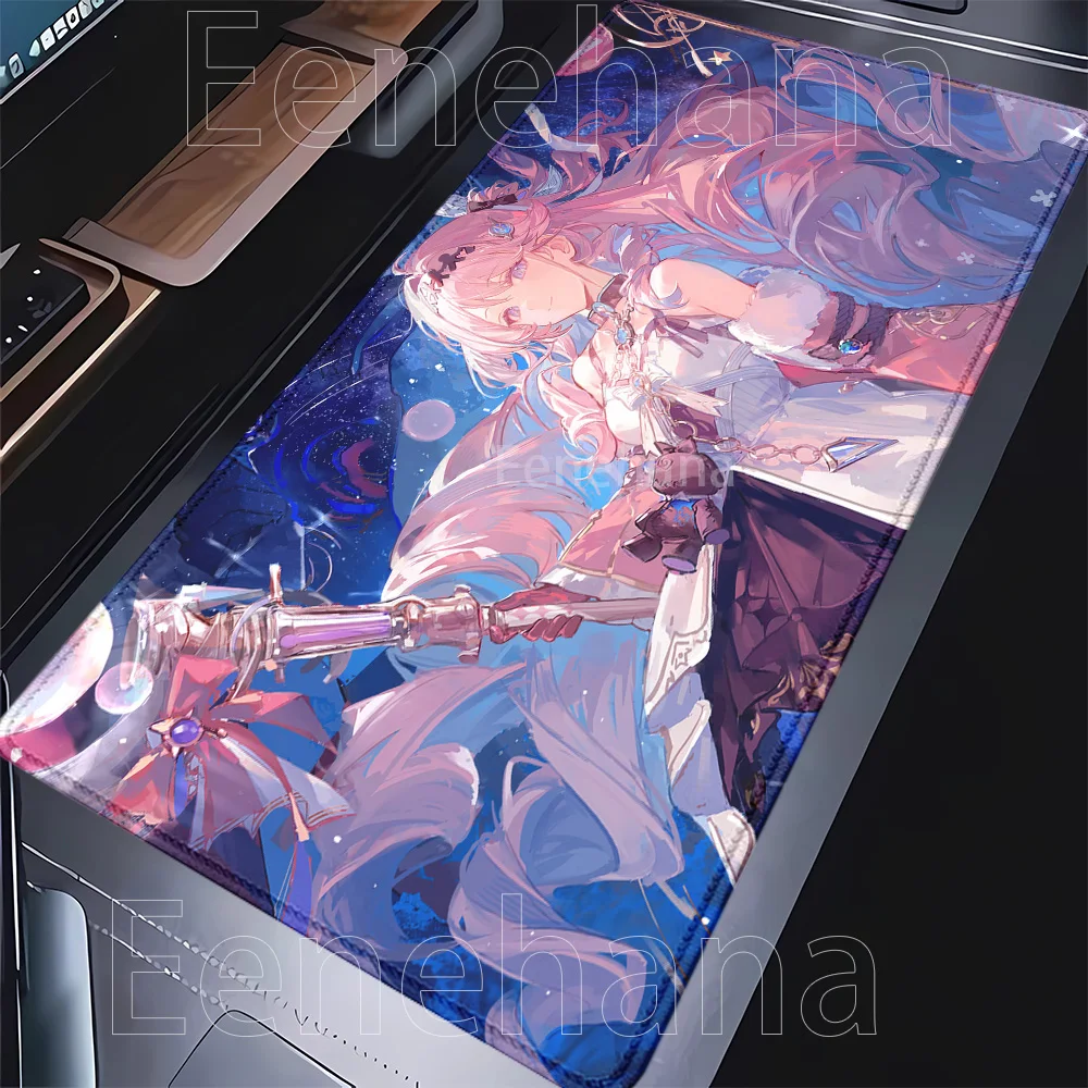 Mauspad Denia Wuthering Waves Kawaii Anime Sexy Girl PC Gaming Tastatur-Mauspad Büro HD-Druck Overlock E-Sport Schreibtischunterlage