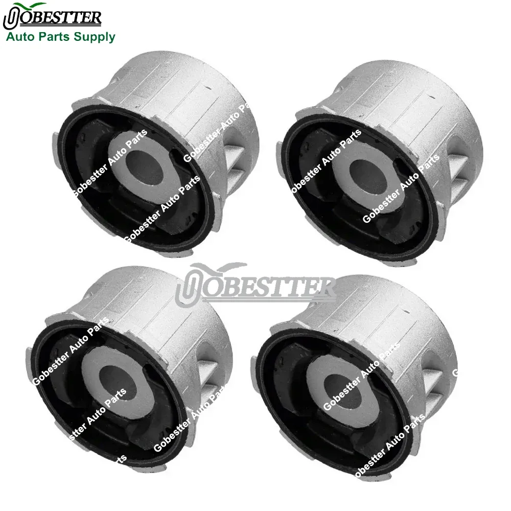 4pcs Front Axle Suspension Bonded Bush Subframe Bushing Kits For Audi Q7 Porsche Cayenne VW Touareg 7L0499035A 95534113301